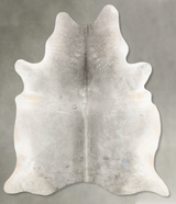 Medium Grey XX-Large Brazilian Cowhide Rug 8'7"H x 6'10"W #B29306 by Hudson Hides
