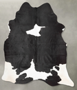 Black and White XX-Large Brazilian Cowhide Rug 8'3"H x 6'9"W #B29308 by Hudson Hides