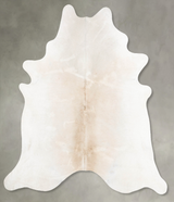 Grey with Beige XX-Large Brazilian Cowhide Rug 7'11"H x 6'10"W #B29310 by Hudson Hides