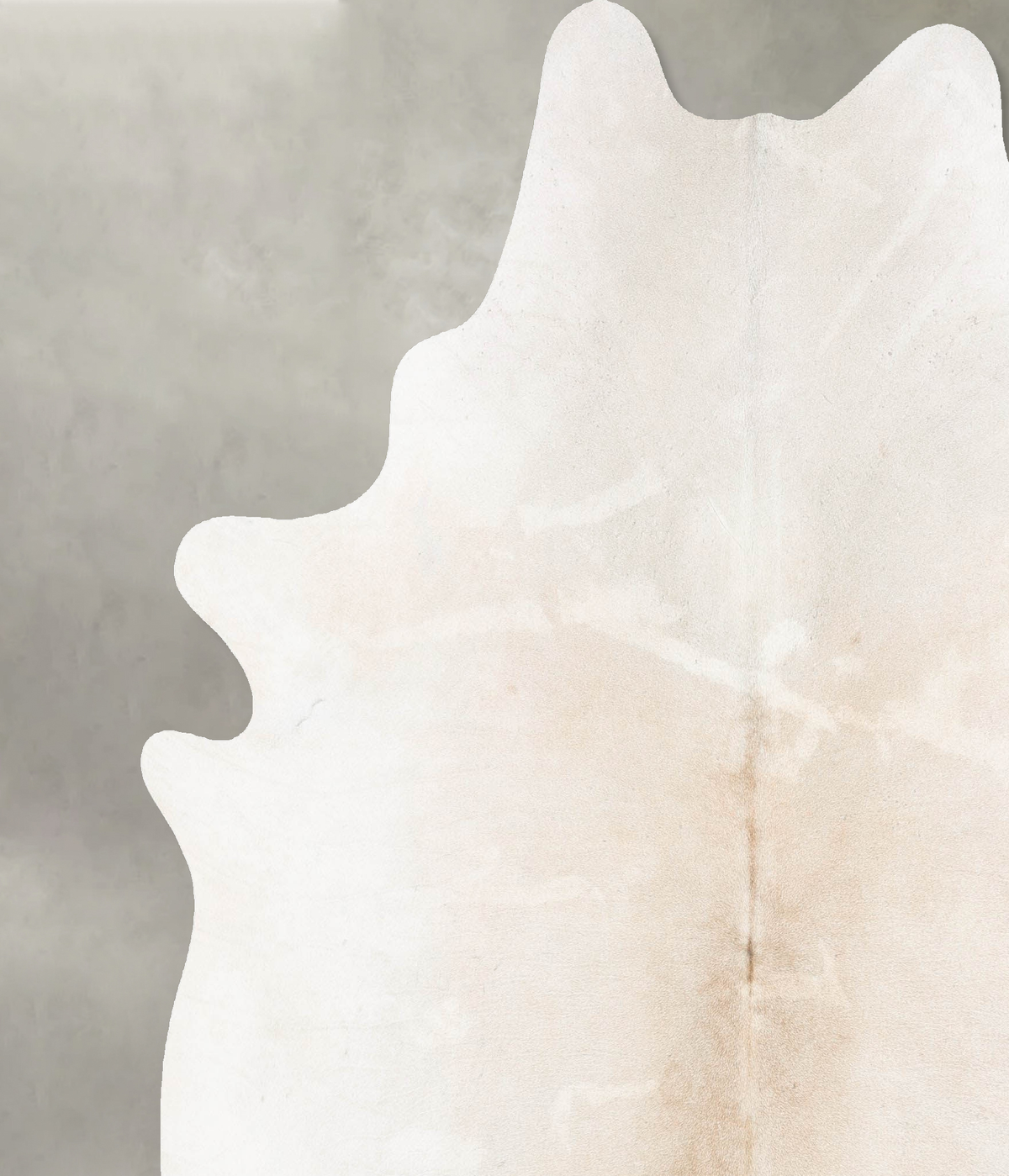 Grey with Beige XX-Large Brazilian Cowhide Rug 7'11"H x 6'10"W #B29310 by Hudson Hides