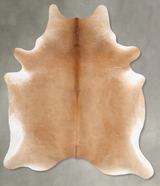 Beige XX-Large Brazilian Cowhide Rug 9'0"H x 6'11"W #B29314 by Hudson Hides
