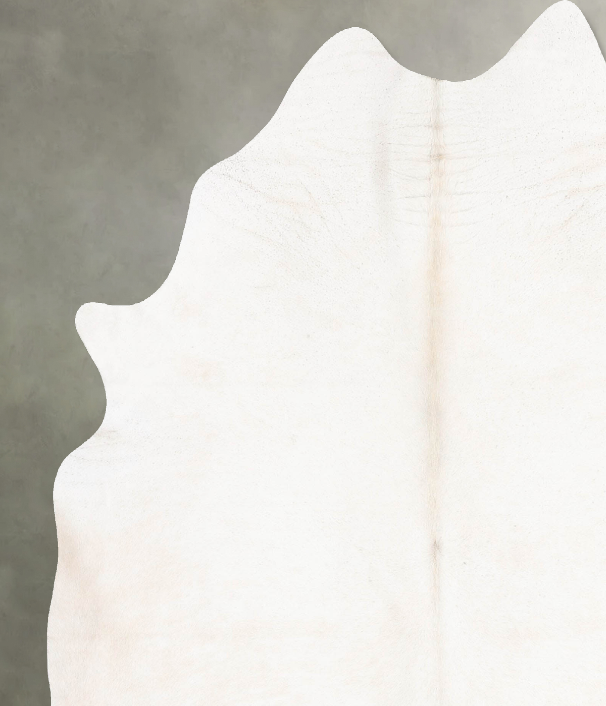 Ivory with Beige X-Large Brazilian Cowhide Rug 7'8"H x 6'3"W #B29321 by Hudson Hides