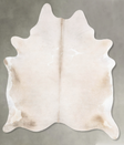 Champagne XX-Large Brazilian Cowhide Rug 8'8"H x 6'6"W #B29322 by Hudson Hides