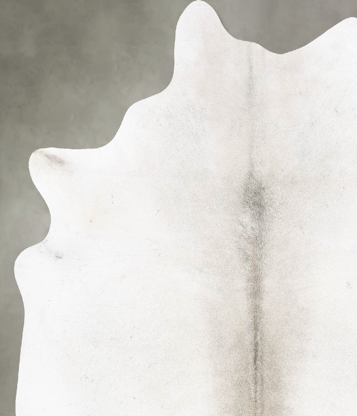 Medium Grey X-Large Brazilian Cowhide Rug 7'3"H x 6'2"W #B29323 by Hudson Hides