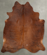 Medium Brindle XX-Large Brazilian Cowhide Rug 8'0"H x 6'10"W #B29326 by Hudson Hides