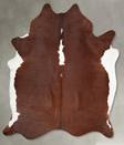 Hereford XX-Large Brazilian Cowhide Rug 8'2"H x 7'3"W #B29329 by Hudson Hides