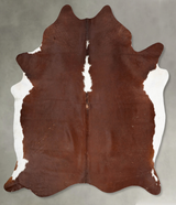 Hereford XX-Large Brazilian Cowhide Rug 8'2"H x 7'3"W #B29329 by Hudson Hides