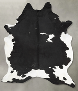 Black and White XX-Large Brazilian Cowhide Rug 9'0"H x 6'2"W #B29331 by Hudson Hides