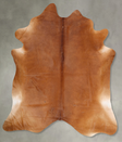 Solid Brown XX-Large Brazilian Cowhide Rug 8'9"H x 7'8"W #B29333 by Hudson Hides