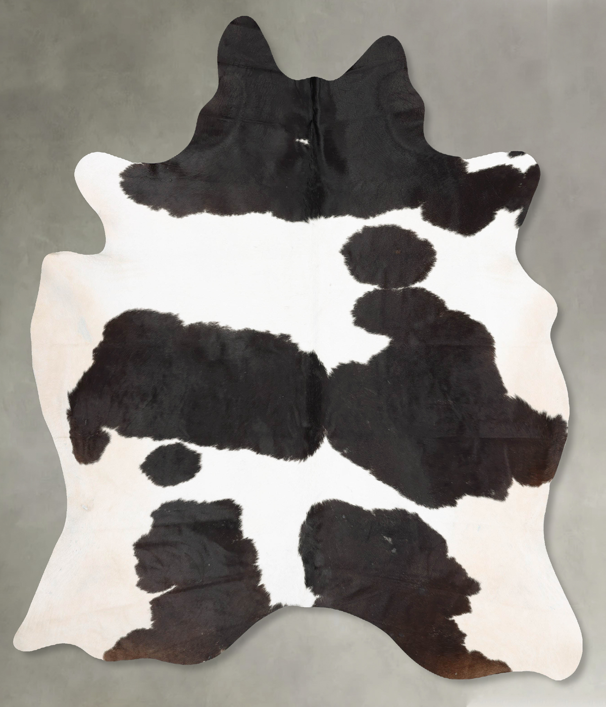 Black and White Cowhide Rug #B29336