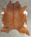 Medium Brindle XX-Large Brazilian Cowhide Rug 8'3"H x 7'0"W #B29338 by Hudson Hides