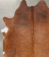 Medium Brindle XX-Large Brazilian Cowhide Rug 8'3"H x 7'0"W #B29338 by Hudson Hides