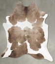 Taupe XX-Large Brazilian Cowhide Rug 8'4"H x 7'1"W #B29339 by Hudson Hides