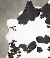 Black and White XX-Large Brazilian Cowhide Rug 8'6"H x 6'11"W #B29340 by Hudson Hides