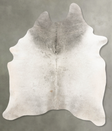 Medium Grey XX-Large Brazilian Cowhide Rug 8'7"H x 6'4"W #B29343 by Hudson Hides