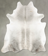 Medium Grey XX-Large Brazilian Cowhide Rug 8'3"H x 7'4"W #B29344 by Hudson Hides