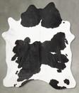 Black and White XX-Large Brazilian Cowhide Rug 8'5"H x 6'7"W #B29345 by Hudson Hides