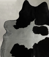 Black and White XX-Large Brazilian Cowhide Rug 8'4"H x 6'9"W #B29346 by Hudson Hides