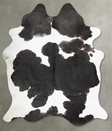 Black and White XX-Large Brazilian Cowhide Rug 8'8"H x 7'1"W #B29347 by Hudson Hides