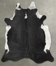 Black and White XX-Large Brazilian Cowhide Rug 8'3"H x 6'8"W #B29348 by Hudson Hides
