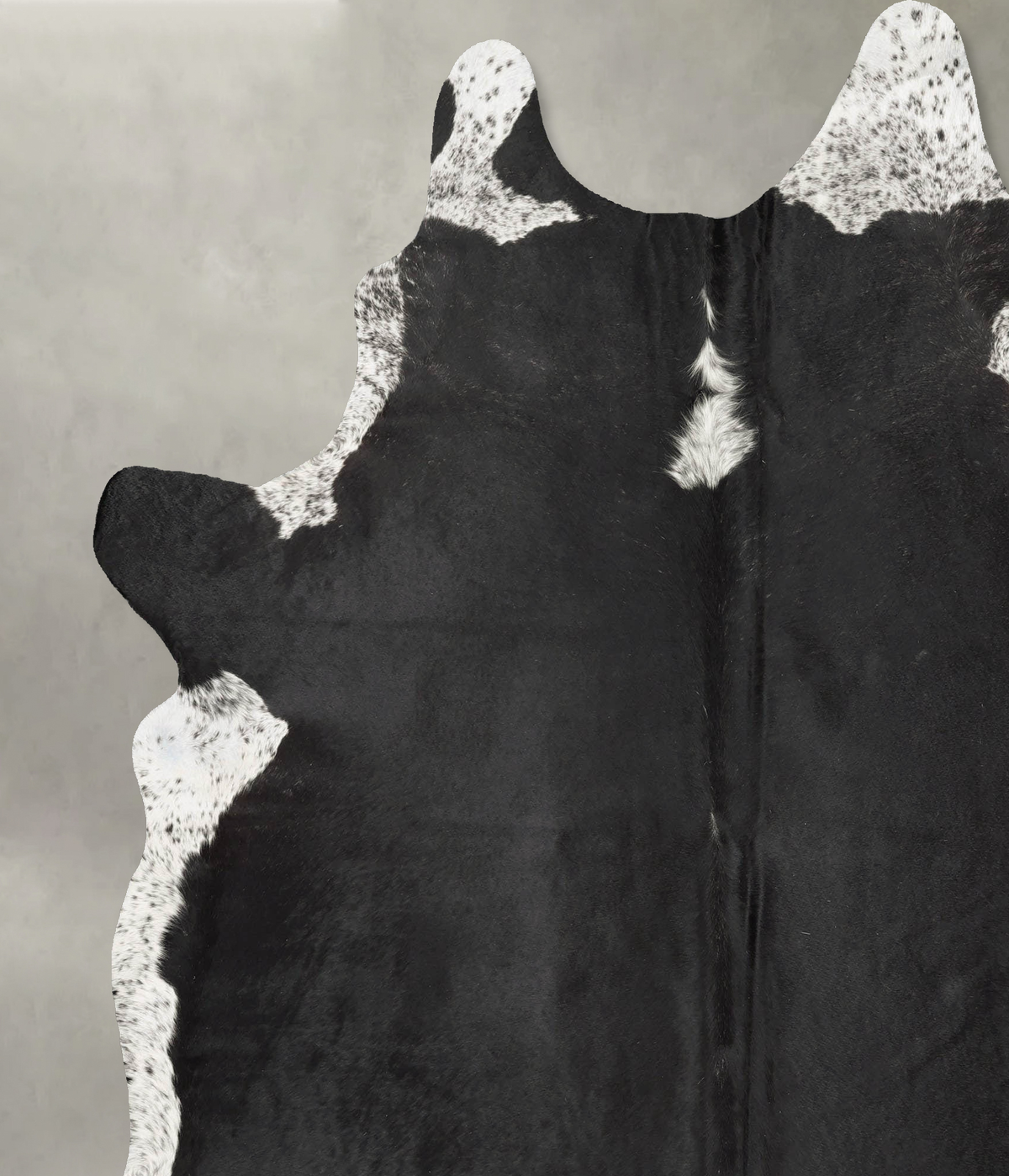 Black and White XX-Large Brazilian Cowhide Rug 8'3"H x 6'8"W #B29348 by Hudson Hides