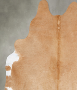 Beige XX-Large Brazilian Cowhide Rug 9'3"H x 7'2"W #B29354 by Hudson Hides