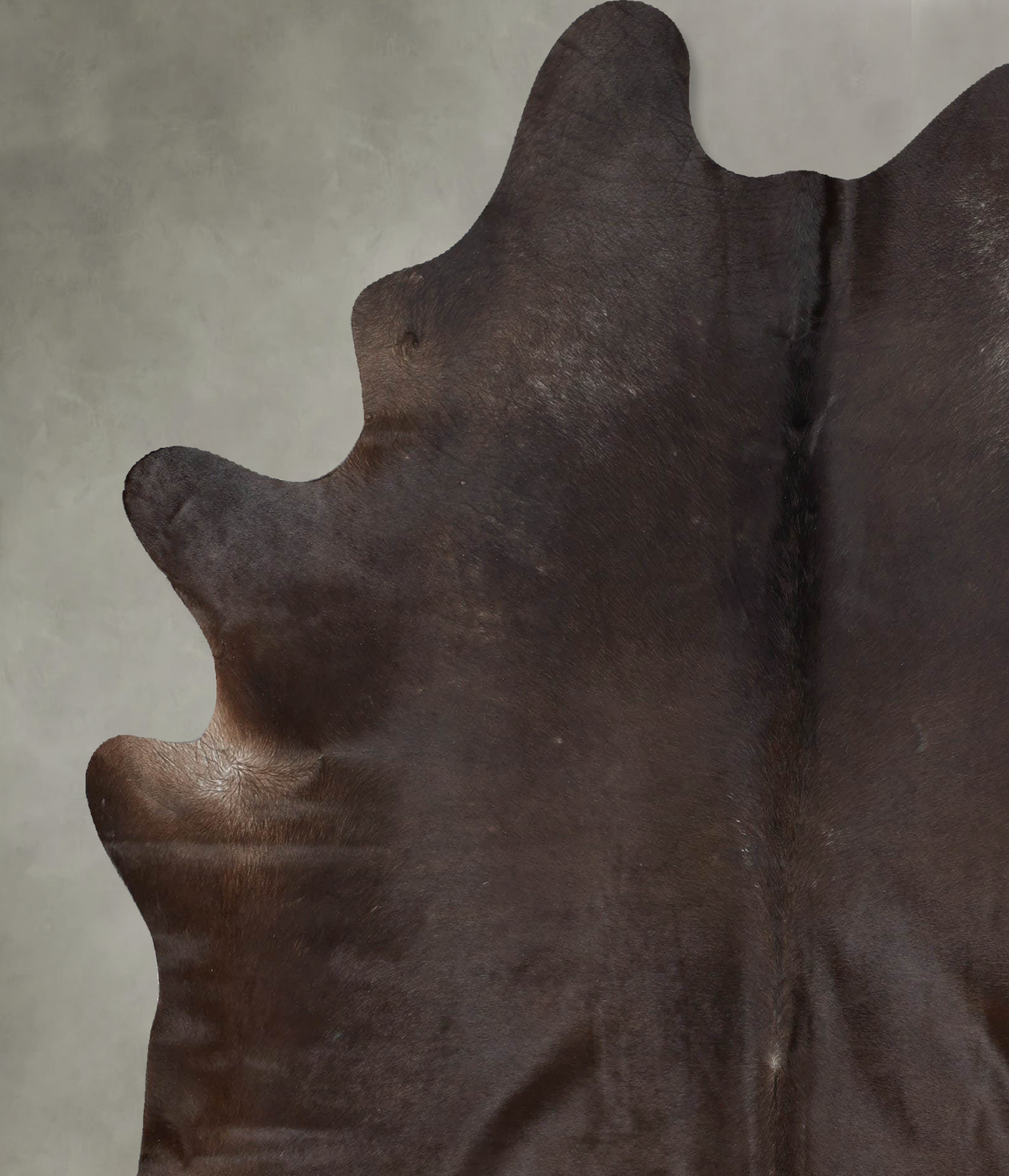 Chocolate X-Large Brazilian Cowhide Rug 7'11"H x 6'3"W #B29355 by Hudson Hides