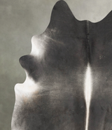 Dark Grey XX-Large Brazilian Cowhide Rug 7'11"H x 6'8"W #B29365 by Hudson Hides