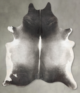 Dark Grey XX-Large Brazilian Cowhide Rug 9'2"H x 7'4"W #B29367 by Hudson Hides