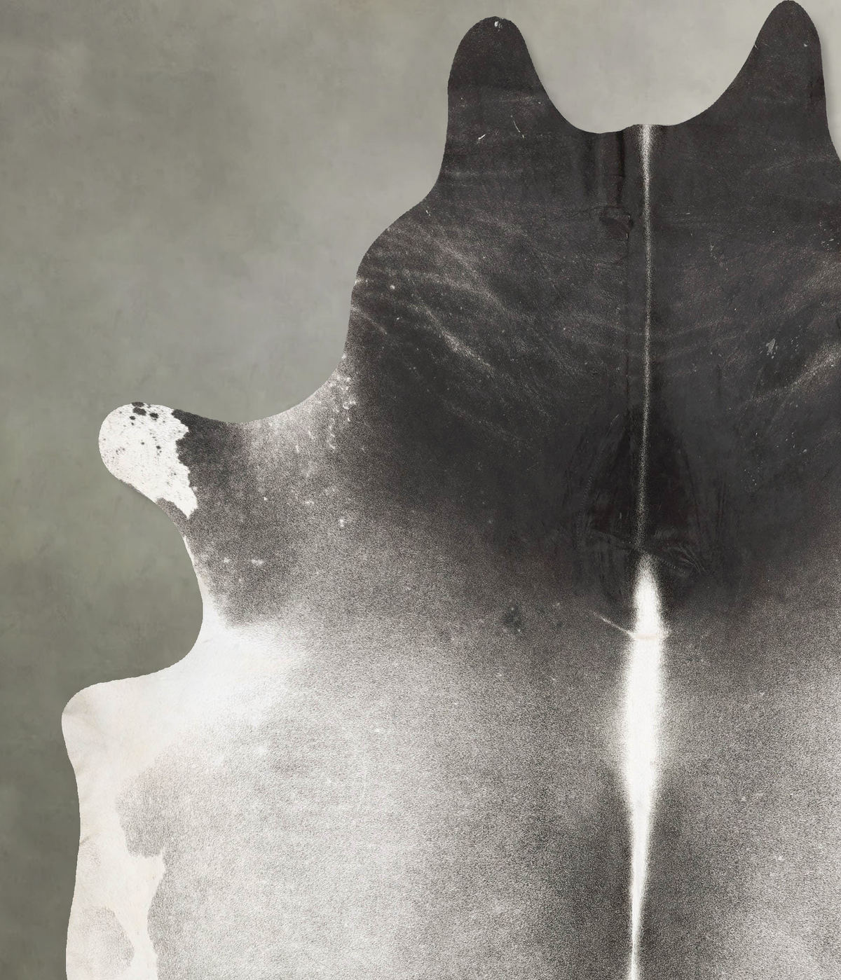 Dark Grey XX-Large Brazilian Cowhide Rug 9'2"H x 7'4"W #B29367 by Hudson Hides