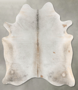 Grey with Beige XX-Large Brazilian Cowhide Rug 8'2"H x 6'6"W #B29372 by Hudson Hides