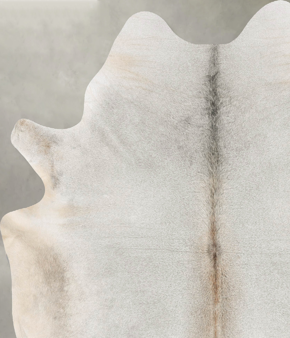 Grey with Beige XX-Large Brazilian Cowhide Rug 8'2"H x 6'6"W #B29372 by Hudson Hides