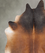 Warm Caramel XX-Large Brazilian Cowhide Rug 9'2"H x 7'7"W #B29373 by Hudson Hides
