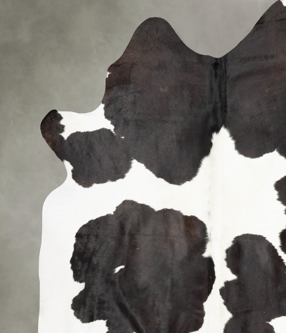 Black and White XX-Large Brazilian Cowhide Rug 8'5"H x 7'3"W #B29374 by Hudson Hides