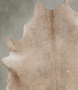Taupe XX-Large Brazilian Cowhide Rug 8'0"H x 6'7"W #B29389 by Hudson Hides