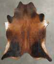 Warm Caramel XX-Large Brazilian Cowhide Rug 9'4"H x 8'3"W #B29390 by Hudson Hides