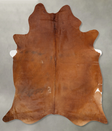 Solid Brown XX-Large Brazilian Cowhide Rug 8'9"H x 7'5"W #B29392 by Hudson Hides