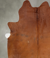 Solid Brown XX-Large Brazilian Cowhide Rug 8'9"H x 7'5"W #B29392 by Hudson Hides