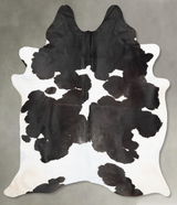 Black and White XX-Large Brazilian Cowhide Rug 8'4"H x 6'8"W #B29394 by Hudson Hides