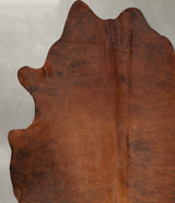 Medium Brindle XX-Large Brazilian Cowhide Rug 7'10"H x 7'6"W #B29397 by Hudson Hides