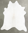 Light Grey XX-Large Brazilian Cowhide Rug 8'6"H x 7'6"W #B29398 by Hudson Hides
