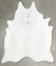 Light Grey XX-Large Brazilian Cowhide Rug 9'3"H x 7'7"W #B29405 by Hudson Hides