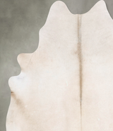 Champagne XX-Large Brazilian Cowhide Rug 8'5"H x 6'11"W #B29410 by Hudson Hides