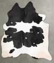 Black and White XX-Large Brazilian Cowhide Rug 9'6"H x 7'4"W #B29412 by Hudson Hides