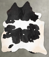Black and White XX-Large Brazilian Cowhide Rug 9'6"H x 7'4"W #B29412 by Hudson Hides