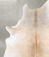Grey with Beige XX-Large Brazilian Cowhide Rug 7'11"H x 6'7"W #B29418 by Hudson Hides