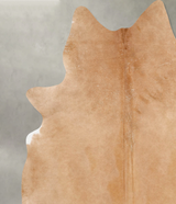 Beige XX-Large Brazilian Cowhide Rug 7'7"H x 6'10"W #B29421 by Hudson Hides