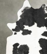 Black and White XX-Large Brazilian Cowhide Rug 8'8"H x 6'9"W #B29429 by Hudson Hides