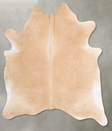 Beige XX-Large Brazilian Cowhide Rug 8'3"H x 6'8"W #B29452 by Hudson Hides