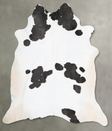 Black and White XX-Large Brazilian Cowhide Rug 9'5"H x 7'11"W #B29453 by Hudson Hides